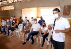 MARDEN JÚNIOR ASSINA ORDEM DE SERVIÇO PARA RETOMADA DAS OBRAS DO CMEI NA DIVISA DOS SETORES MAYSA II e III, REGIÃO LESTE DE TRINDADE