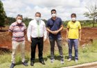 MARDEN JÚNIOR VISITA OBRAS DO PARQUE HUGO REIS E DO GINÁSIO DO MAYSA 1, NA REGIÃO LESTE DE TRINDADE