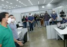 MARDEN JÚNIOR VISTORIA NOVAS INSTALAÇÕES DO VAPT VUPT NO CENTRO ADMINISTRATIVO MUNICIPAL, E DÁ BOAS-VINDAS A COLABORADORES