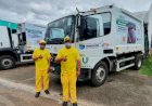 PREFEITO MARDEN JÚNIOR RENOVA FROTA DE CAMINHÕES COLETORES DE LIXO DOMICILIAR EM TRINDADE