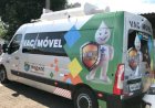 POR DETERMINAÇÃO DO PREFEITO MARDEN JÚNIOR, VAN PARA VACINAÇÃO MÓVEL FAZ ATENDIMENTO NO PONTAKAYANA DURANTE FRENTES DE SERVIÇOS PÚBLICOS