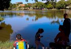 PESCARIA EM TRINDADE REÚNE MILHARES DE PARTICIPANTES NO PARQUE LARA GUIMARÃES