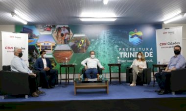 MARDEN JÚNIOR ANUNCIA CONSTRUÇÃO DE UMA UPA NA REGIÃO CENTRAL, DURANTE O “CBN CIDADES”