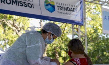 CASOS DE INTERNAÇÃO POR COVID-19, TEM REDUÇÃO DE QUASE 95%, EM JANEIRO EM TRINDADE