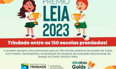 CINCO ESCOLAS MUNICIPAIS DE TRINDADE SÃO PREMIADAS PELO PROGRAMA ALFAMAIS GOIÁS