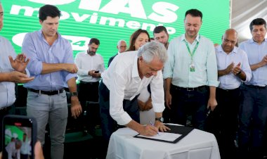 TRINDADE RECEBE BENEFÍCIO DO PROGRAMA GOIÁS EM MOVIMENTO – EIXO PONTES 2024