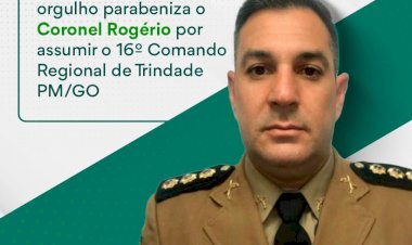 TRINDADE TEM NOVO COMANDANTE REGIONAL DA POLÍCIA MILITAR
