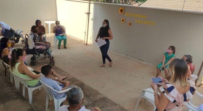 PREFEITURA DE TRINDADE REALIZA PALESTRA SOBRE SETEMBRO AMARELO, MÊS DEDICADO ÀS CAMPANHAS DE PREVENÇÃO AO SUICÍDIO