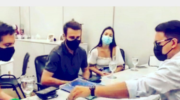 GUSTAVO QUEIRÓZ ASSINA CARTA DE INTENÇÕES COM BEBIDAS FIU-FIU PARA INSTALAR INDÚSTRIA, EM TRINDADE