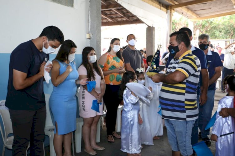MARDEN JÚNIOR PARTICIPA DE CELEBRAÇÕES DO DIA DE NOSSA SENHORA APARECIDA E DIA DAS CRIANÇAS