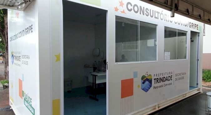 PARA MELHORAR ATENDIMENTO DE PACIENTES COM COVID-19 E GRIPE, PREFEITO MARDEN JÚNIOR IMPLANTA DOIS NOVOS CONSULTÓRIOS MODULARES EM TRINDADE