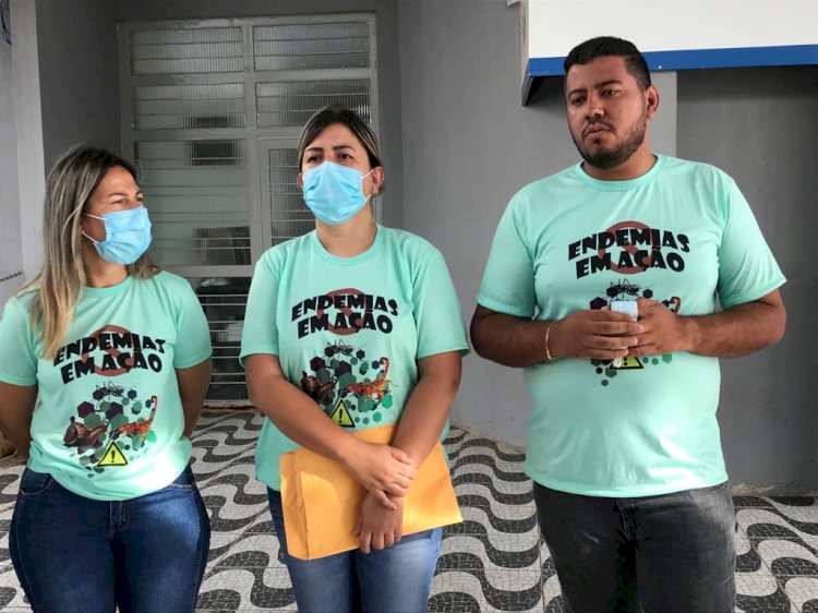 PRESIDENTE DO GABINETE DE OPERAÇÃO DE EMERGÊNCIA E SAÚDE, CRISTIANO GALINDO, ACOMPANHADO DO SECRETÁRIO MUNICIPAL DE SAÚDE, DR. ROGÉRIO TAVEIRA, LANÇA PROGRAMA ENDEMIAS EM AÇÃO PARA COMBATE A DOENÇAS TRANSMITIDAS PELO AEDES AEGYPT E ESCORPIÕES, EM TRINDADE