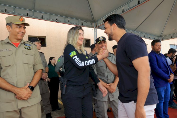 MARDEN JÚNIOR PARTICIPA DO LANÇAMENTO DA OPERAÇÃO DE MÃOS DADAS, DA SSP-GO