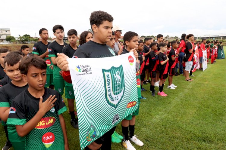 PREFEITURA DE TRINDADE DÁ INÍCIO À 3ª EDIÇÃO DO CAMPEONATO DE ESCOLINHAS DE FUTEBOL