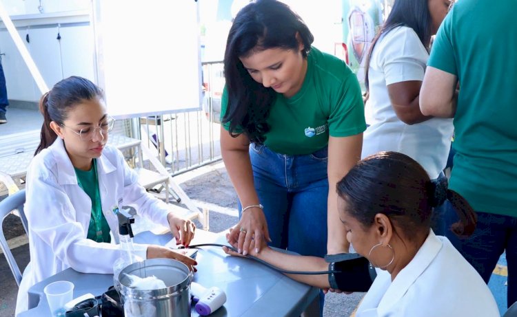 PREFEITURA DE TRINDADE REALIZA 1ª EDIÇÃO DO PROGRAMA SAÚDE NA FEIRA, NO CARREIRÓDROMO