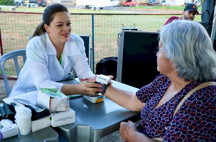 PREFEITURA REALIZA 2ª EDIÇÃO DO PROGRAMA SAÚDE NA FEIRA, COM 136 ATENDIMENTOS