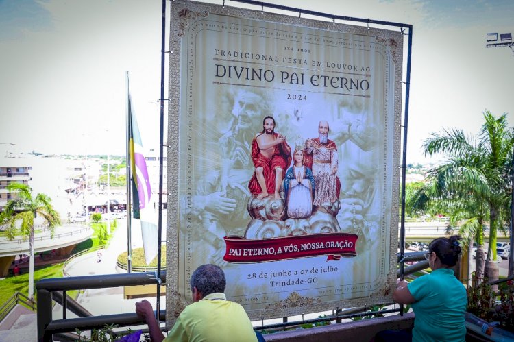 PREPARATIVOS PARA A ROMARIA 2024: SANTUÁRIO DO DIVINO PAI ETERNO LANÇA TEMA, CARTAZ E HINO