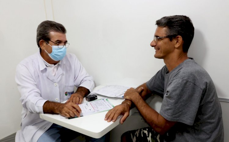 PREFEITURA DE TRINDADE PROMOVE MUTIRÃO SAÚDE NA FEIRA PARA MORADORES DA VILA PAI ETERNO
