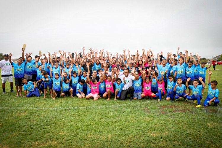 PREFEITURA DE TRINDADE INAUGURA CENTRO ESPORTIVO LUCIANO REIS DOS PASSOS, NO JARDIM FLORESTA