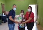 GABRIELA ALVES ENTREGA CESTAS PARA FAMÍLIAS DE 6 BAIRROS DA REGIÃO DO SETOR VILA EMANOEL