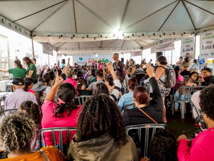 PREFEITURA DE TRINDADE REALIZA 28º MUTIRÃO COM 1.790 ATENDIMENTOS NO SETOR MAYSA II